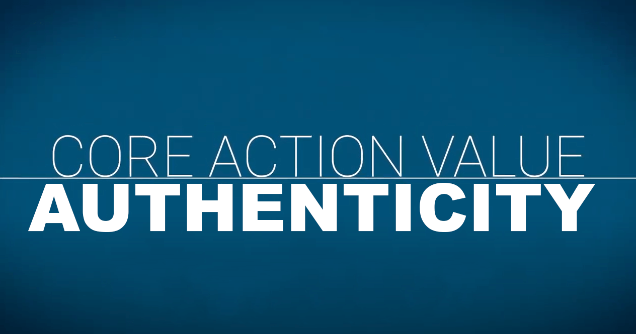 Core Action Value Authenticity