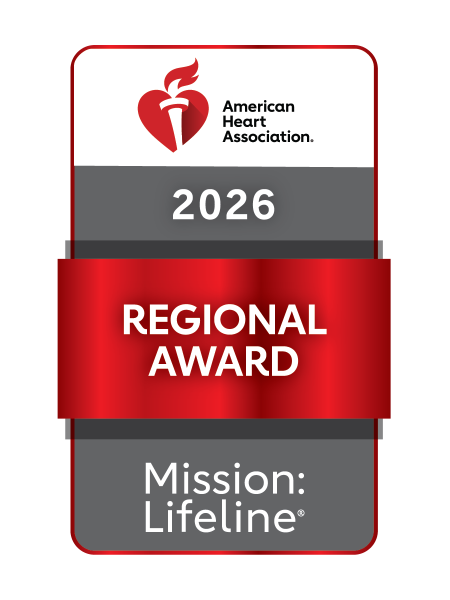 American Heart Association Mission: Lifeline Regional STEMI Recognition award
