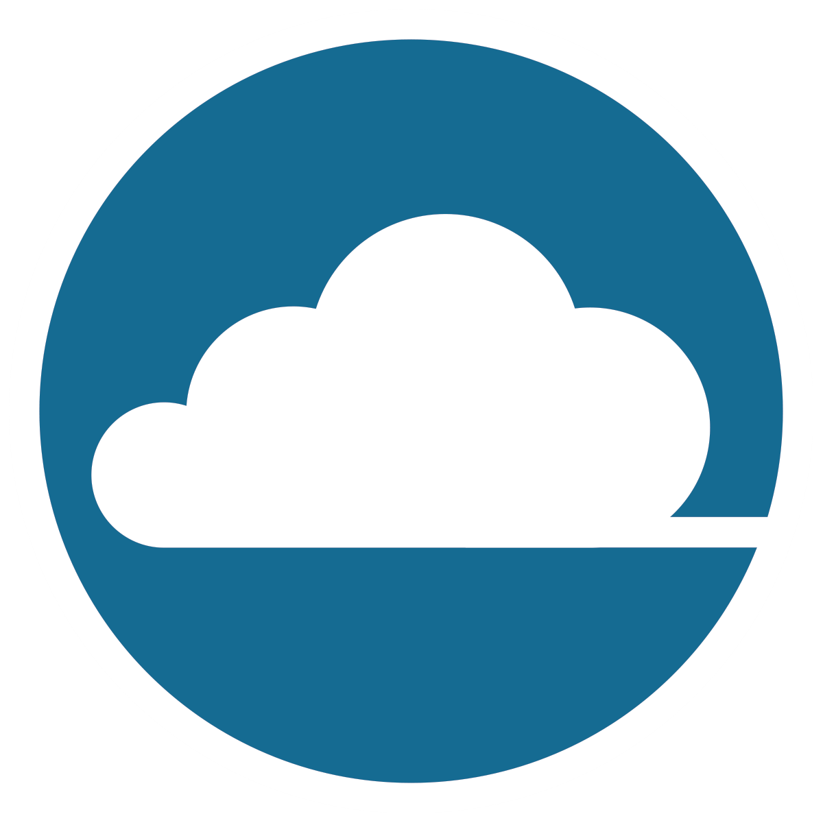 Blue Cloud Icon