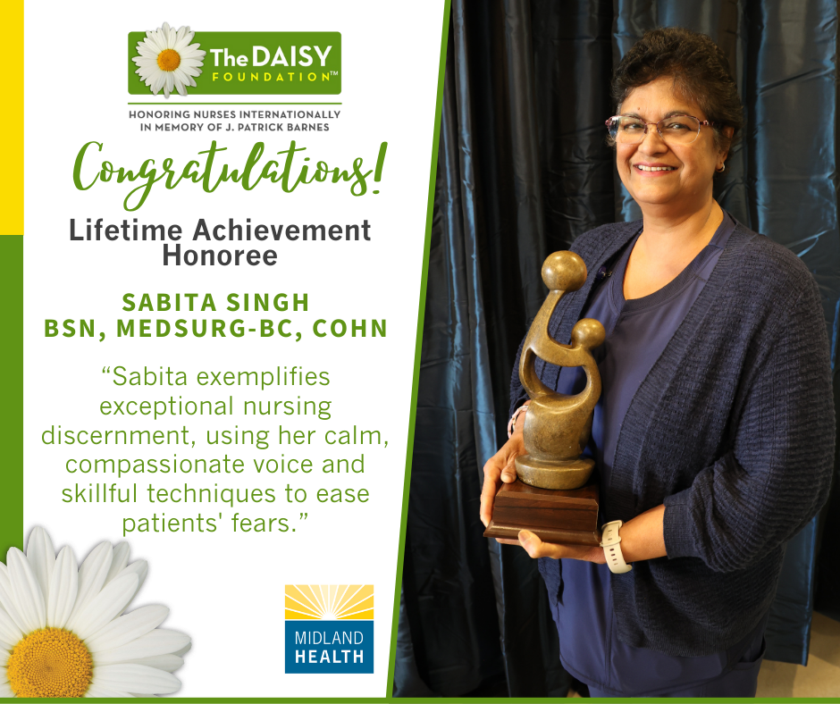 Sabita Singh Daisy Award Winner