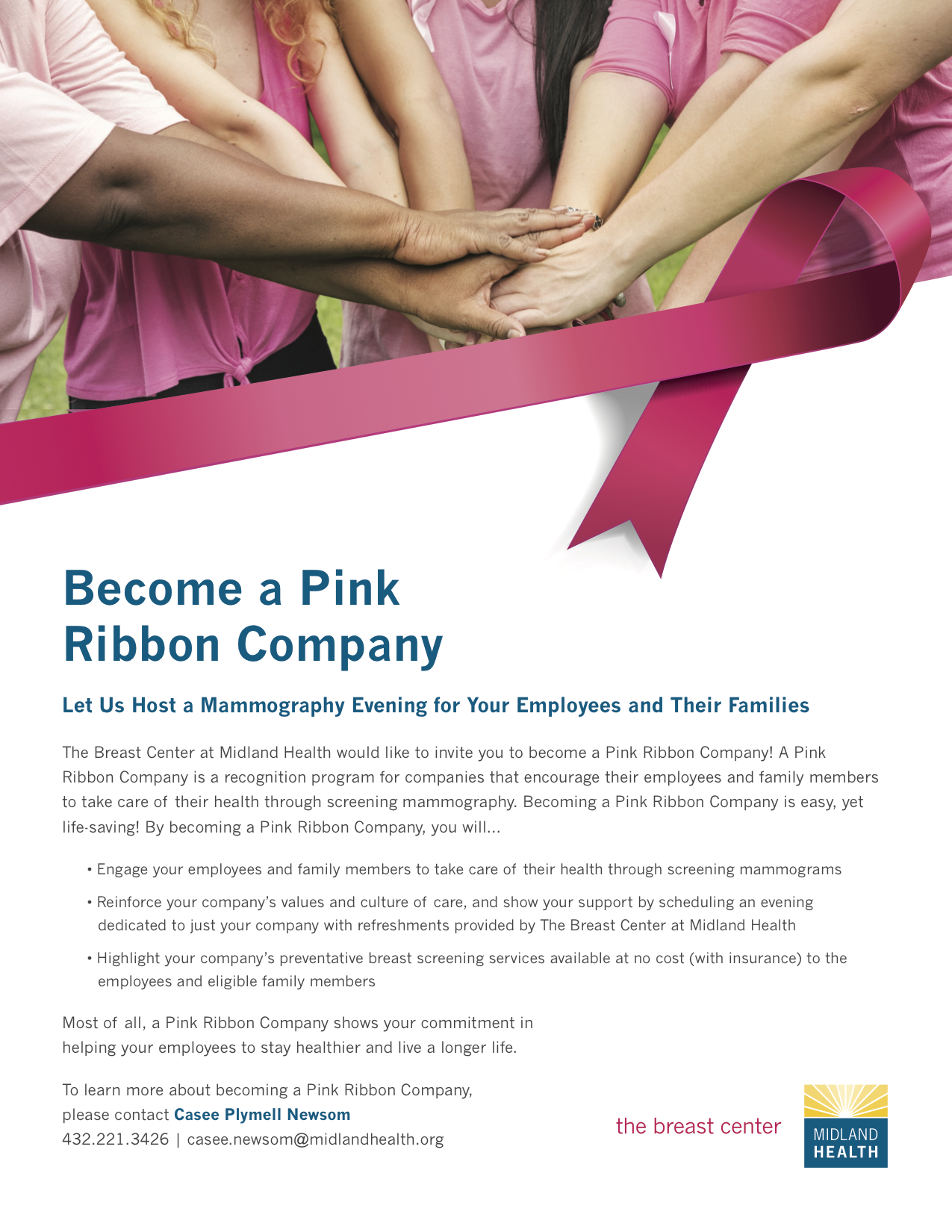 pink ribbon huddle
